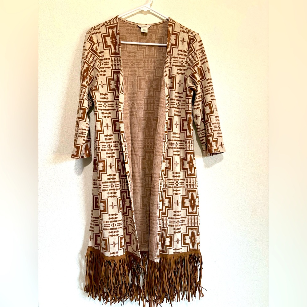 ARIAT fringed duster small